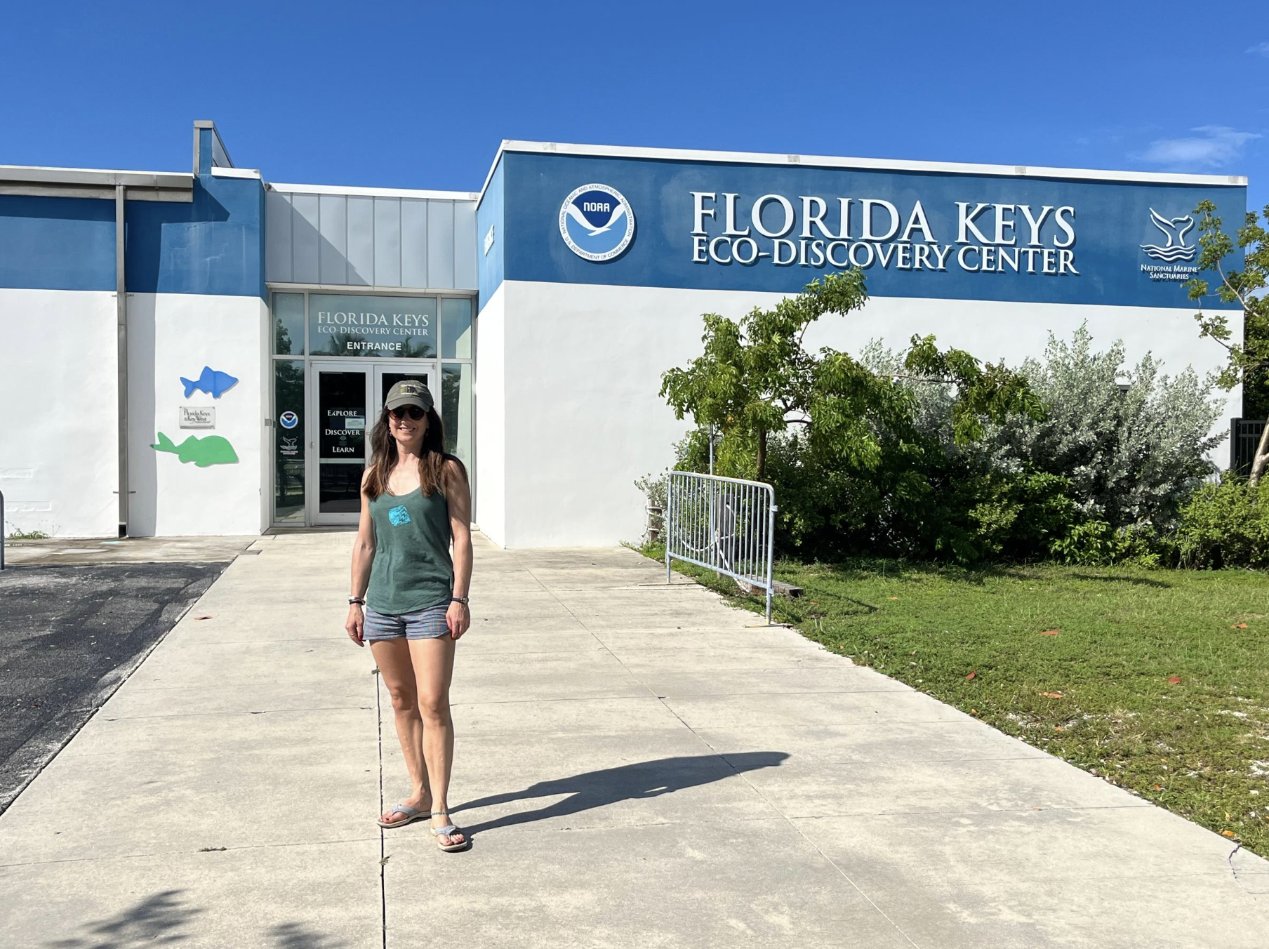 Laura at Florida Keys Eco-Discovery Center