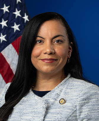 NJ Rep. Analilia Mejia Headshot